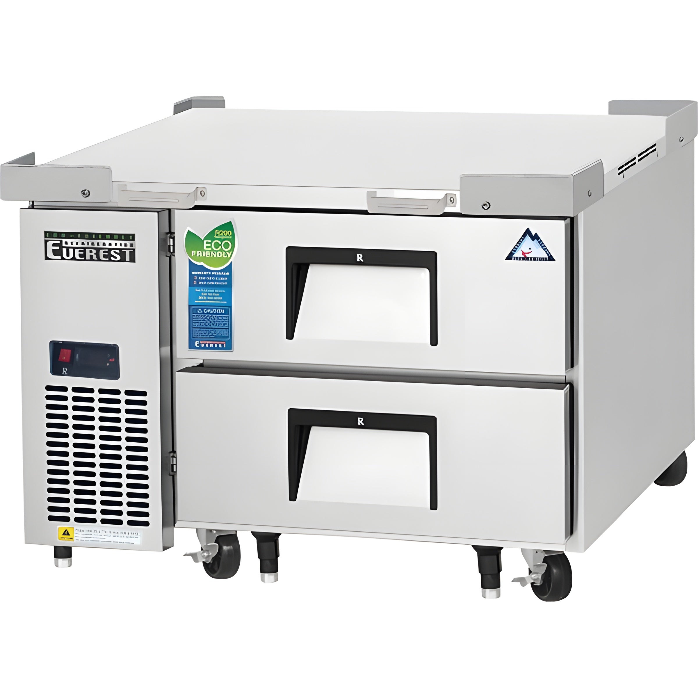 Everest ECB36D2 Chef Base 2 Drawers 717 lbs Weight Support 32 inch - ECB36D2
