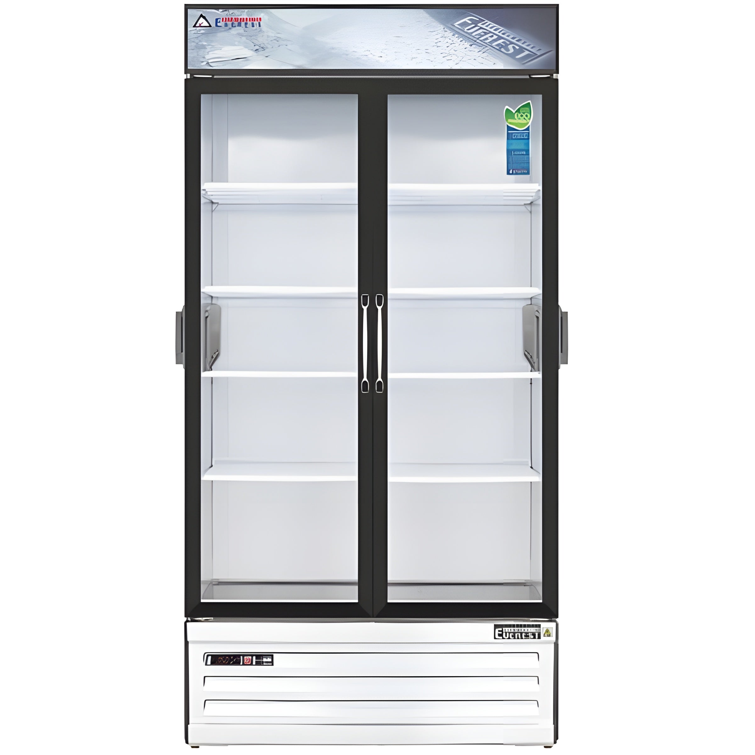 Everest EMSGR33C Reach-In Chromatography Refrigerator 2 Swing Glass Doors 36 cu.ft - EMSGR33C