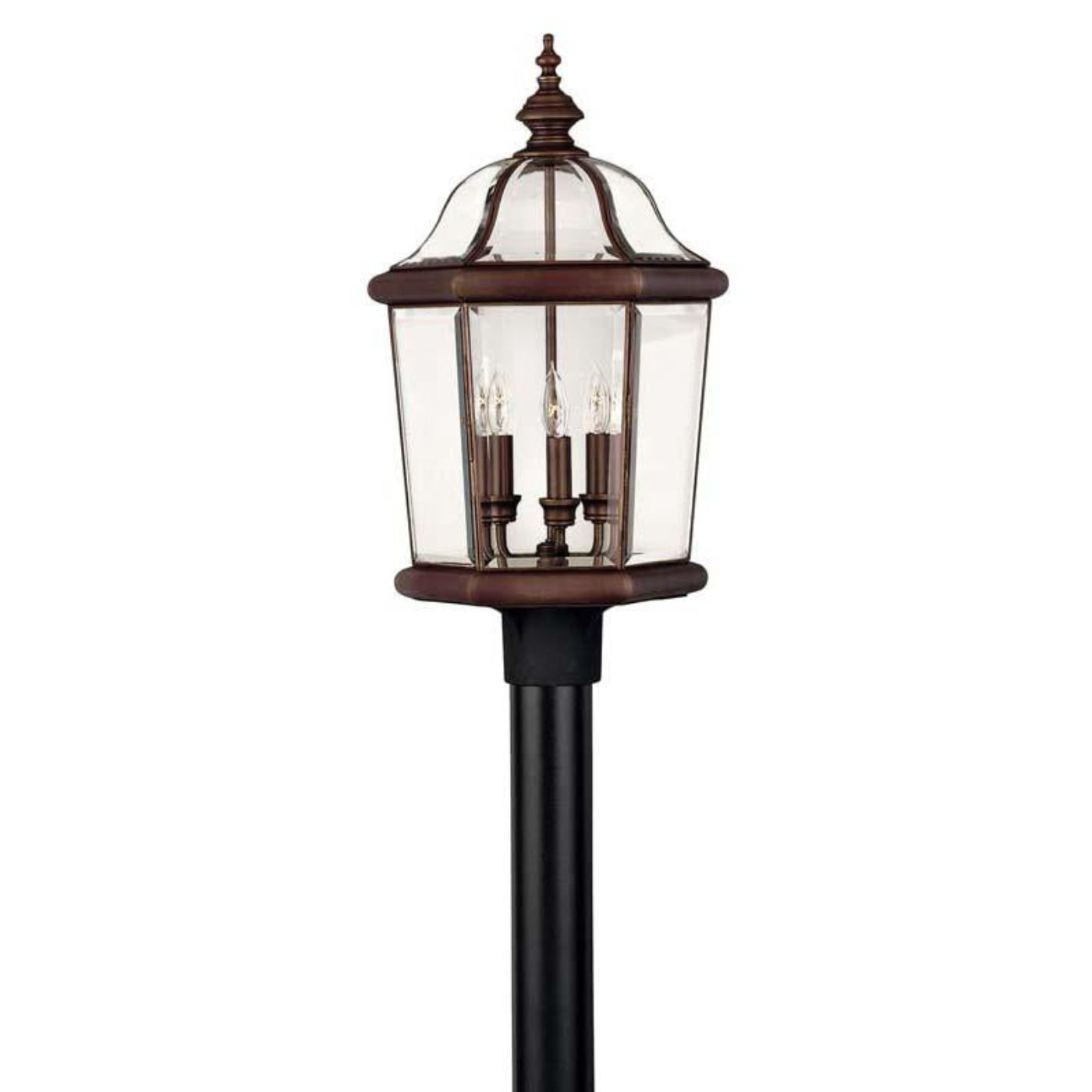 Hinkley Lighting Outdoor Augusta Copper Bronze Post Mount Light -  2451CB