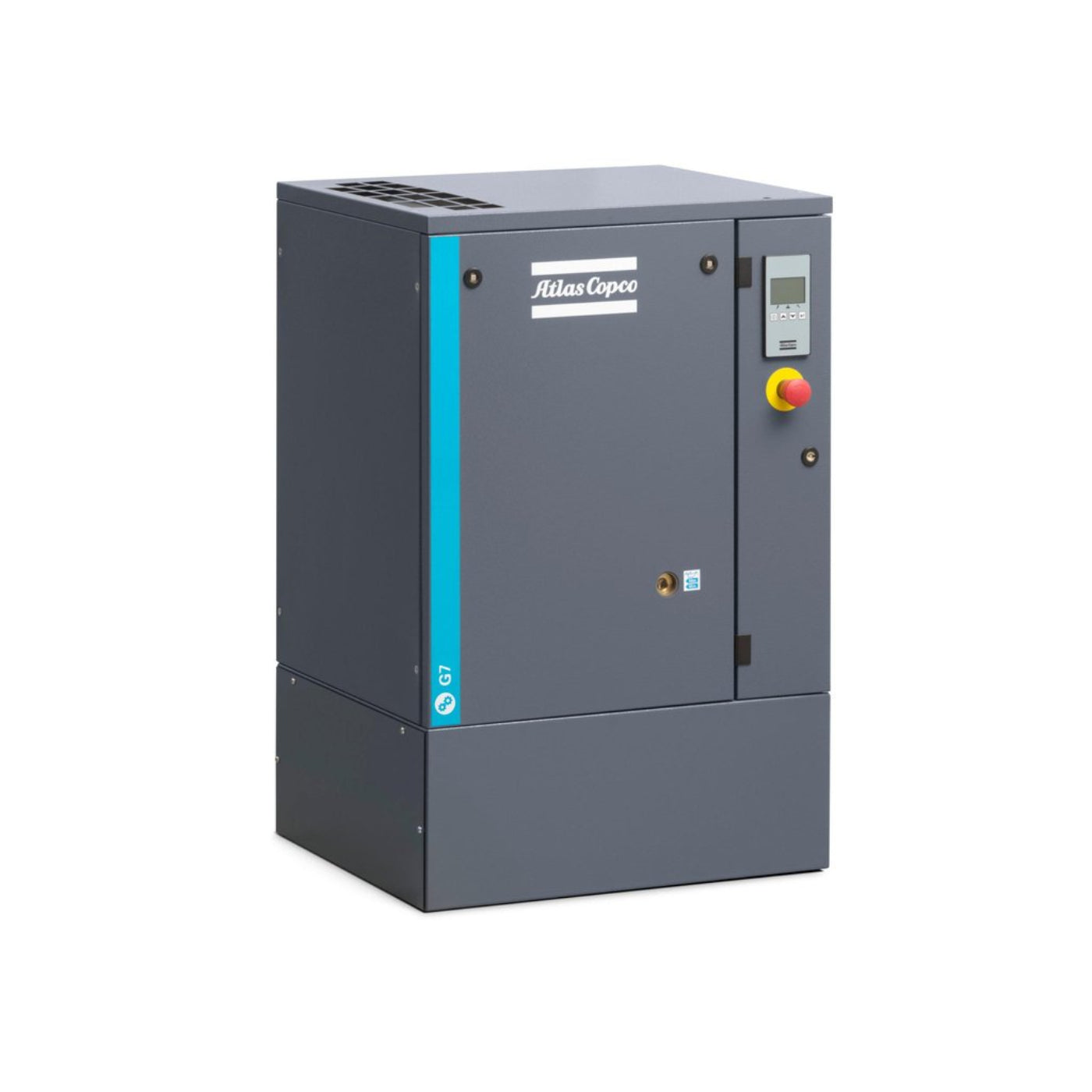 Atlas Copco 10HP, 39.6 CFM, G7L Rotary Screw Air Compressor 208-230/460V -8153291003