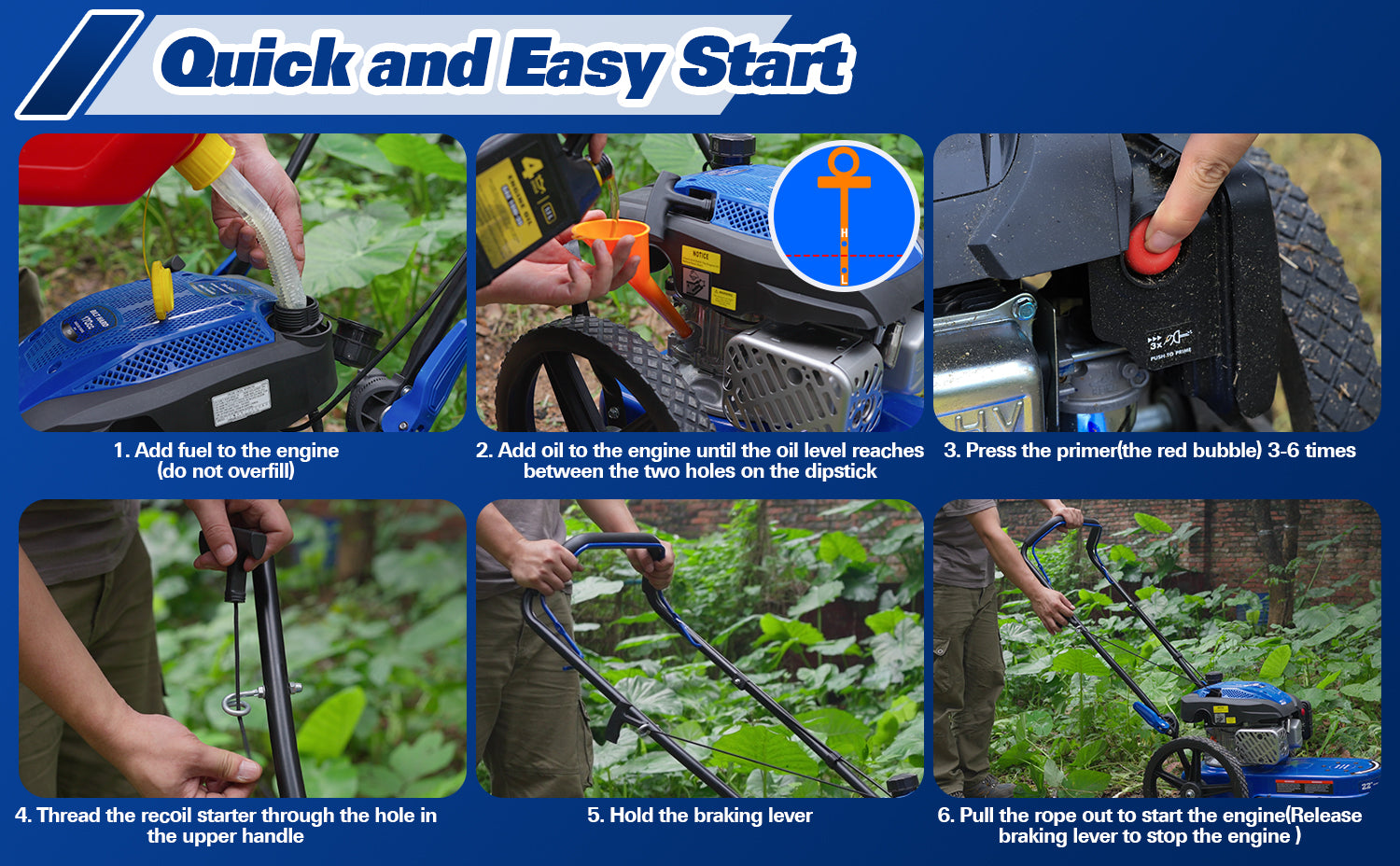 Walk Behind String Trimmer